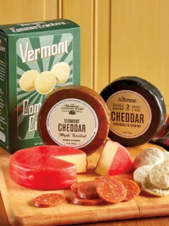 Cheese And Crackers Party Platter Gift Box