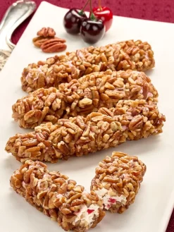 Cherry Pecan Log Rolls Gift Box, 6 Pecan Logs