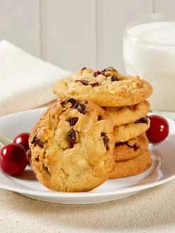 Cherry White Chocolate Chip Cookies by Mildred's® Baked Goods, One Dozen