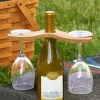 Cherrywood Wine Glass Caddy