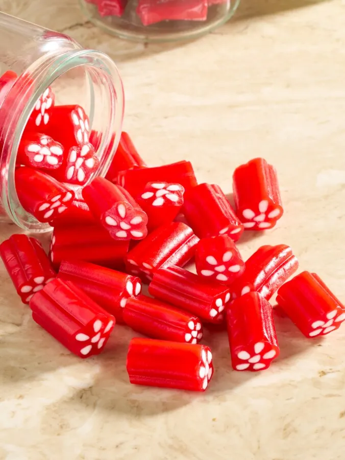 Chewy Cherry Licorice Bites, 1.5 Pound Bag
