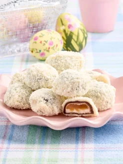 Chocolate Coconut Bunny Tails, 12 Ounce Bag