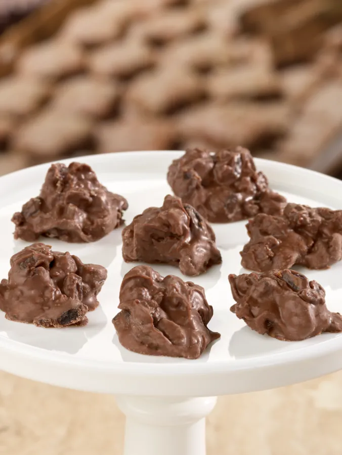 Chocolate Covered Raisin Clusters, 10 Ounce Bag