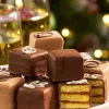 Chocolate Petit Four Assortment, 12 Cakes