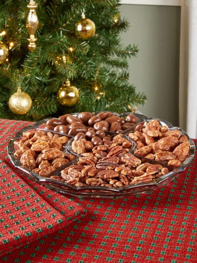 Christmas Assorted Pecan Party Tray