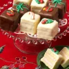 Christmas Petit Four Assortment, 12 Cakes