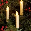Christmas Remote Control LED Flameless Candle Lights, Set of 10