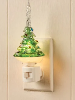 Christmas Tree Bubble-Light Night-Light