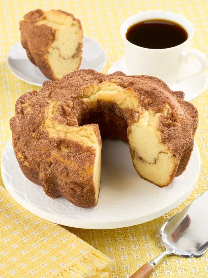 Cinnamon Walnut Coffee Cake