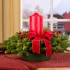 Classic Balsam 6 Inch Pillar Candle Centerpiece