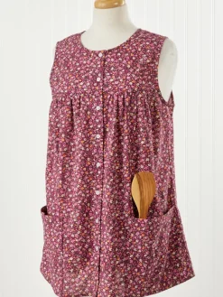 Classic Cotton Smock Apron