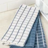 Classic Cotton Terry Cloth Kitchen Towels, Set of 3