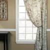Classic Cursive Rod Pocket Curtain Panel