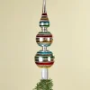 Classic Glass Finial Christmas Tree Topper