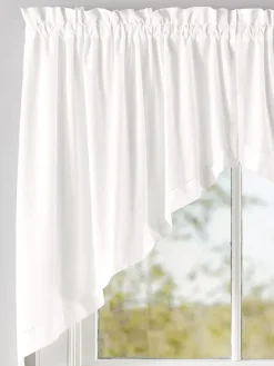 Classic Hemstitch Rod Pocket Swag Pair by Country Curtains®