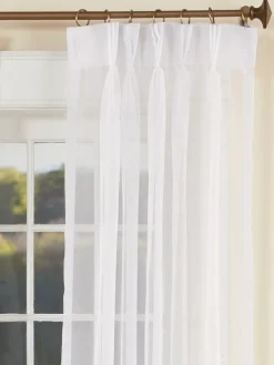 Classic Sheers 48 Inch Pinch Pleat Curtains by Country Curtains®