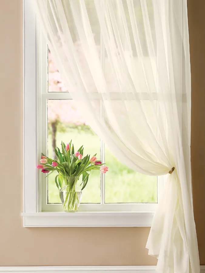 Classic Sheers 104 Inch Rod Pocket Panel by Country Curtains®