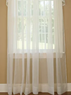 Classic Sheers 54 Inch Rod Pocket Panel by Country Curtains®
