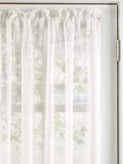 Classic Sheers 56 Inch Rod Pocket French Door Panel by Country Curtains®