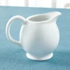 Classic White 14 Ounce Ceramic Creamer