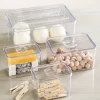 Clear Storage Bins, Set of 4