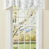 Climbing Vines Lined M-Shaped Rod Pocket Valance