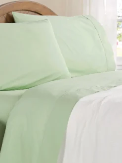 Clothesline Crisp® Cotton Percale Sheet Set