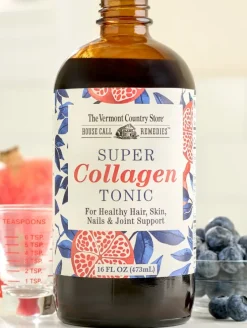 Collagen Healthy Skin, Hair and Nails Tonic, 16 Ounce Bottle