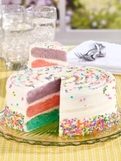 Confetti Celebration Three-Layer Cake