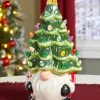 Cordless Ceramic Christmas Tree Gnome