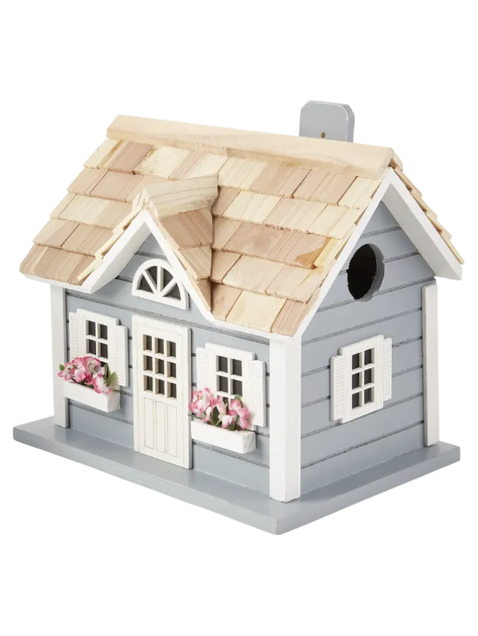 Cottage Lane Wooden Birdhouse