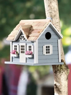Cottage Lane Wooden Birdhouse