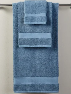 Cotton and Viscose Bamboo Six-Piece Towel Set