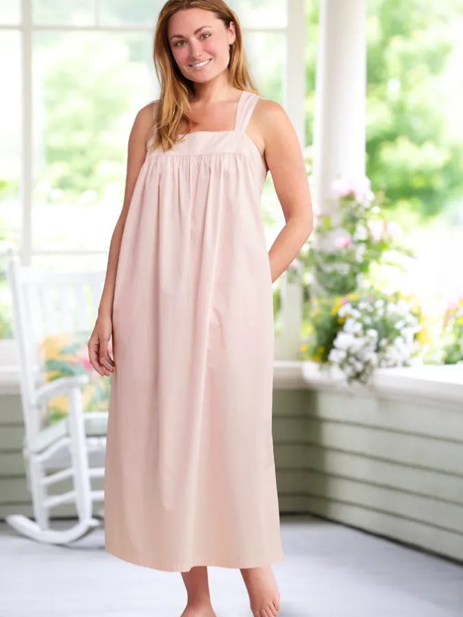 Cotton Broadcloth Nightgown