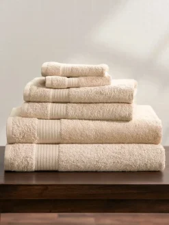 Cotton/Viscose Bamboo Open-Stock Bath Towel Collection