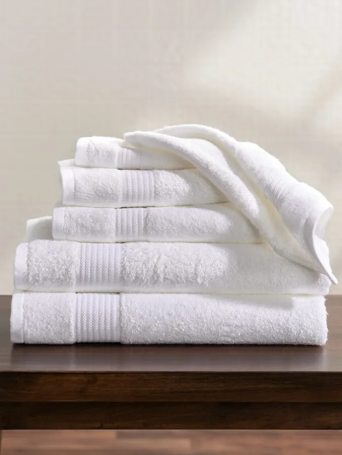 Cotton/Viscose Bamboo Open-Stock Bath Towel Collection