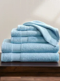 Cotton/Viscose Bamboo Open-Stock Bath Towel Collection