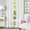 Cotton Voile Semi-Sheer Grommet Top Curtains