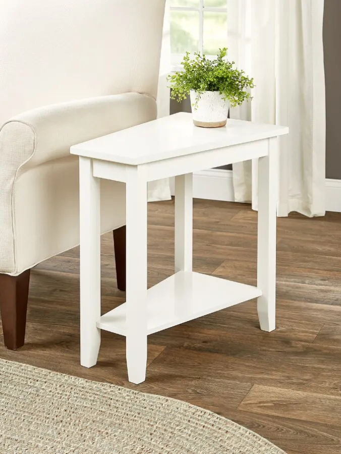 Country Casual Solid Wood Side Table