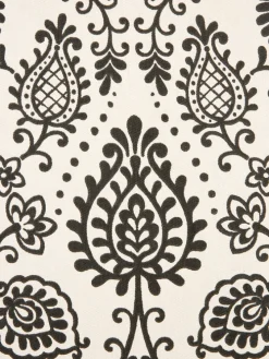 Country Floral Lined Rod Pocket Tie-Up Valance