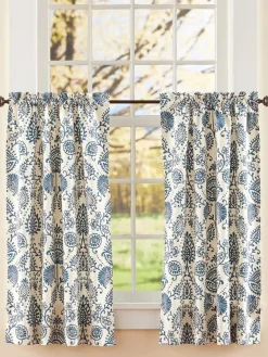 Country Floral Rod Pocket Tiers