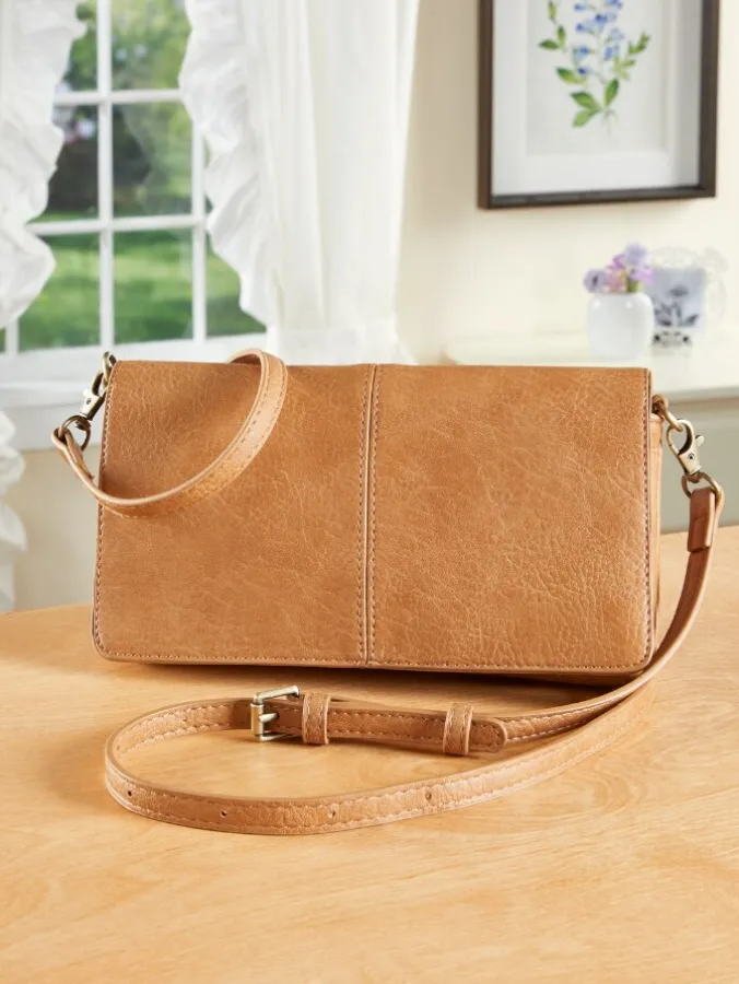 Crossbody Organizer Clutch