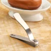 Curved Stainless Steel Toenail Clipper