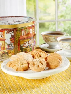 Danish Butter Cookie Baker's Shop Tin
