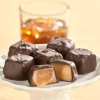 Dark Chocolate Bourbon-Flavored Caramels, 12 oz. Bag