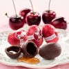 Dark Chocolate Easter Eggs Filled With German Cherry Brandy