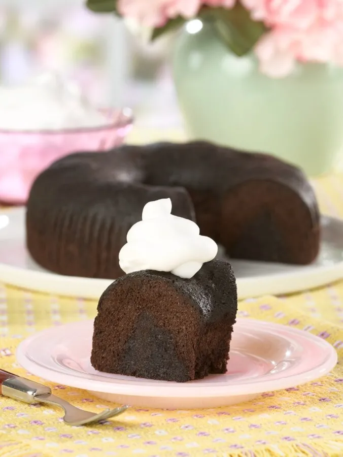 Dark Chocolate Rum Cake