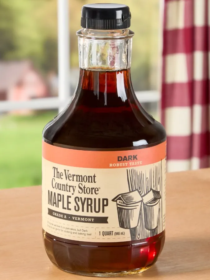 Dark Maple Syrup, Quart Bottle