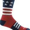 Darn Tough Men's Captain Stripe Micro Crew Hiking Socks