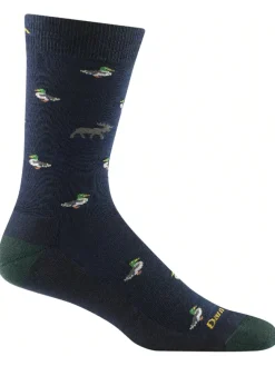 Darn Tough Men's Duck Duck Moose Crew Socks